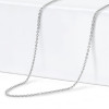 18ct White Gold | Link Chain | 18 Inches | 0.8mm Thick