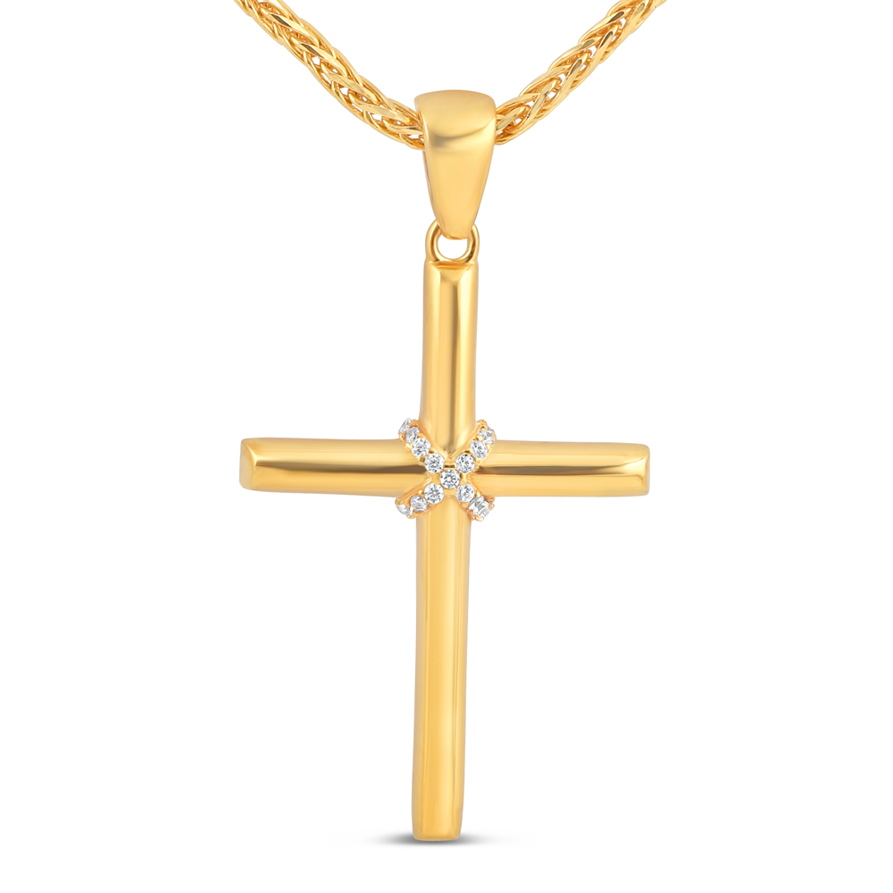 Update 154+ gold cross necklace mens super hot - songngunhatanh.edu.vn