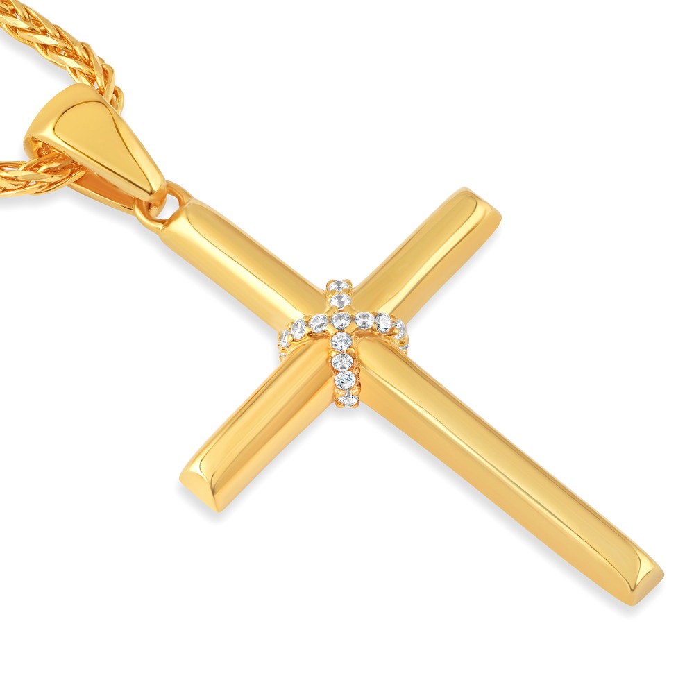 22k gold cross pendant Cross Pendant UK