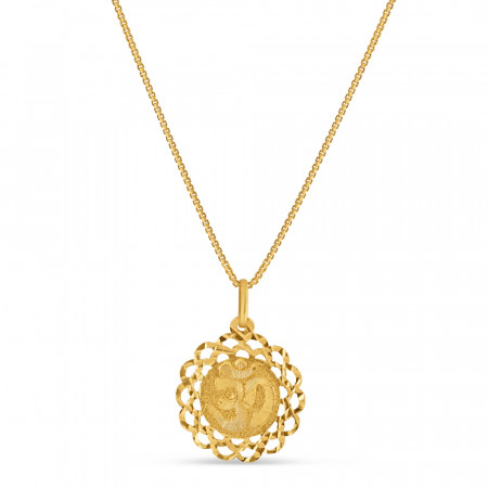 22ct Gold Om Pendant | Unisex
