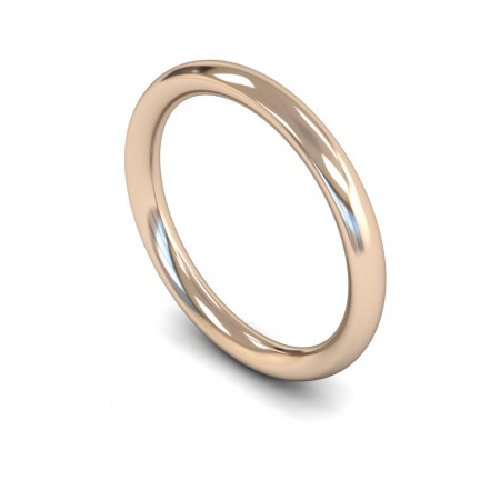 18ct Rose Gold | Wedding Band Ring | 2.5mm wide