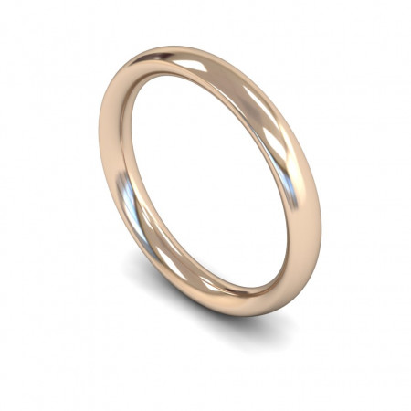 18ct Rose Gold | Wedding Band Ring | 3mm wide
