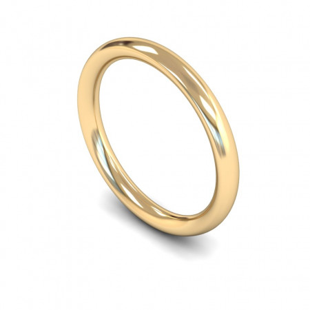 18ct Yellow Gold | Wedding Ring Band | 2.5mm wide