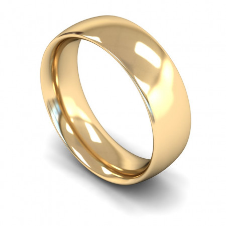 18ct Yellow Gold | Wedding Ring Band | 7mm wide