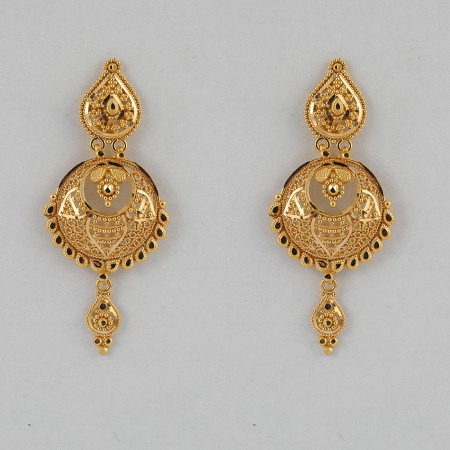 22 Carat Gold Filigree Earring