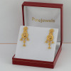 22kt Yellow Gold | Bridal Drop Earrings