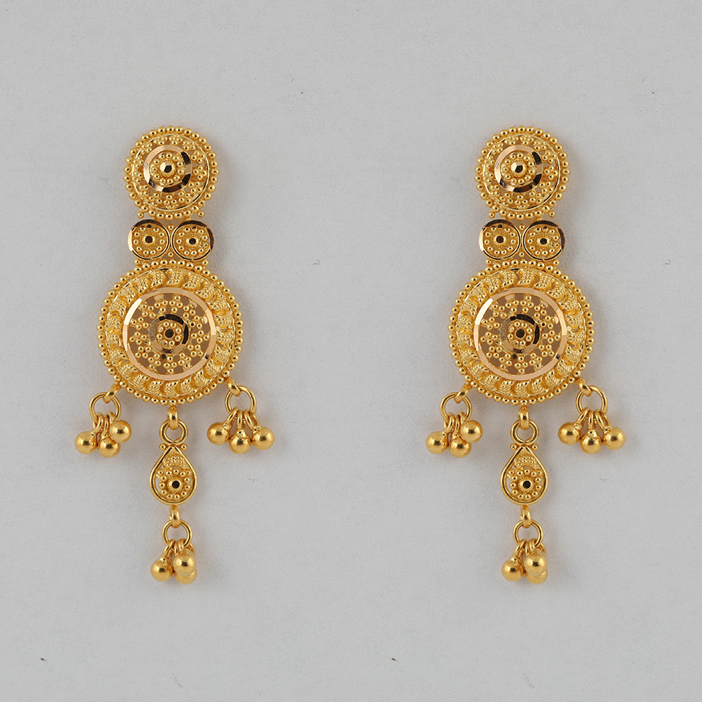 Earrings for wedding gold store