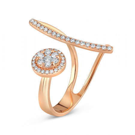 Adjustable Diamond Ring in 18ct Gold