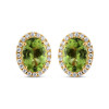 18ct Yellow Gold Diamond Stud Earring