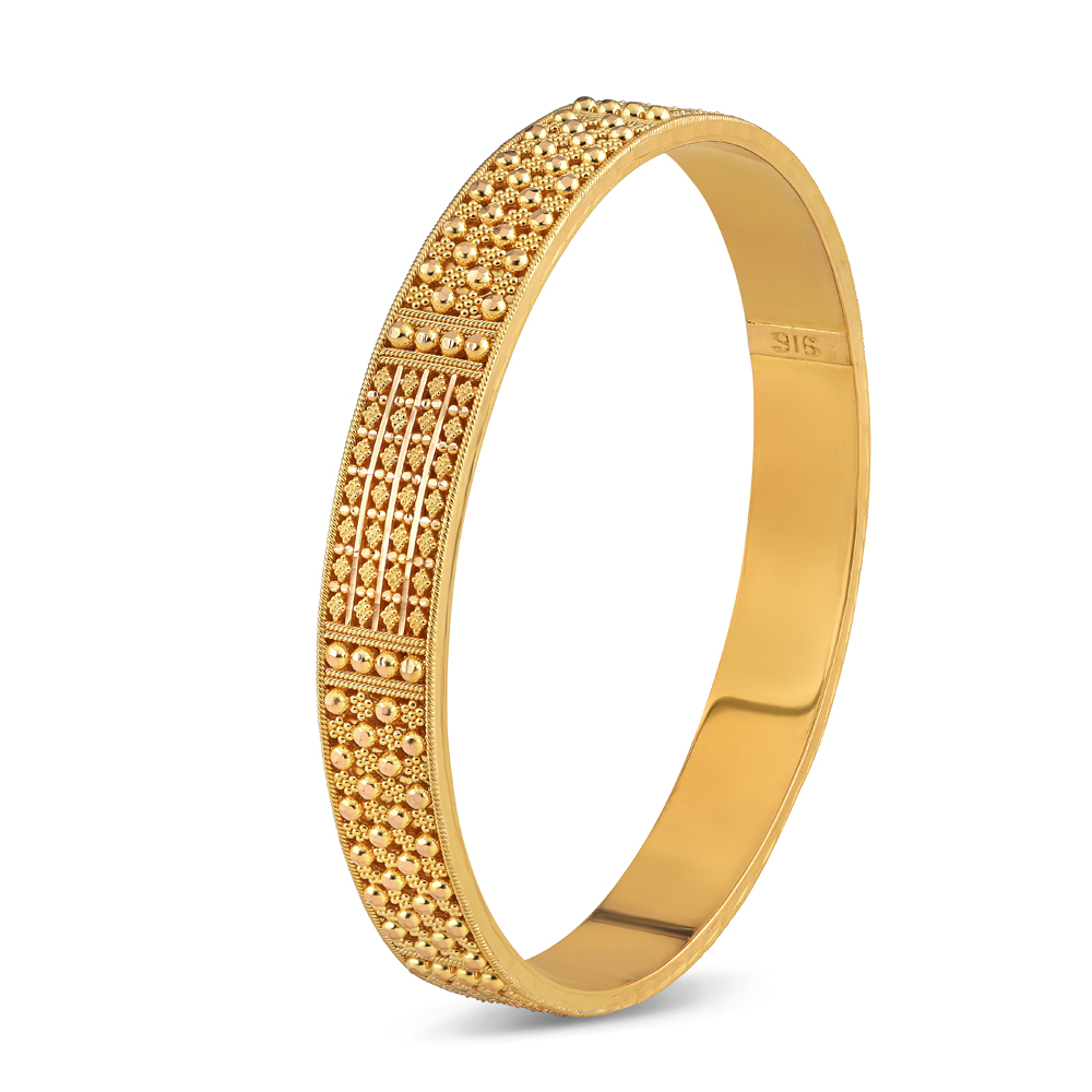 Women's Heavyweight Gold Bangle