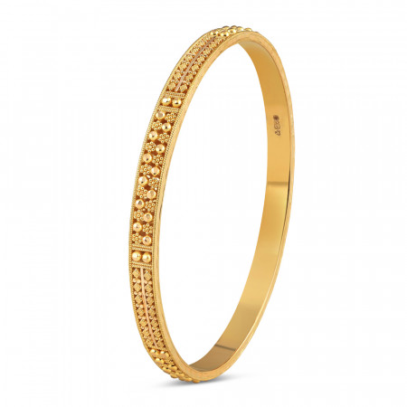Gold Bangle Everyday Wear | Size 2.4