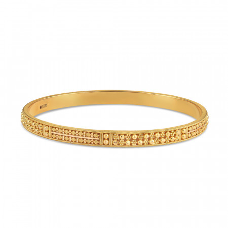 Gold Bangle Everyday Wear | Size 2.4