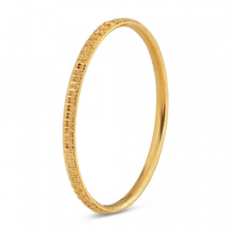 Gold Bangle in 22ct | Jali Collection | Size 2.5