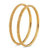 Gold Bangle in 22ct | Jali Collection | Size 2.5