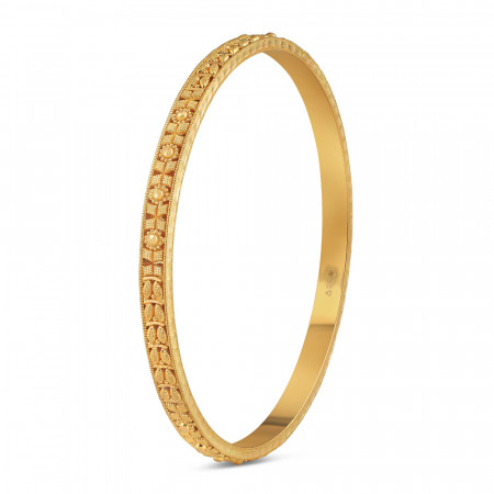 22ct Gold Bangle | Jali Collection | Size 2.6