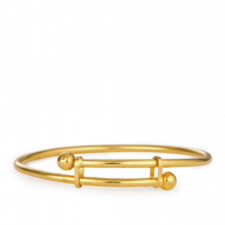 22ct Gold Adjustable Baby Bangle