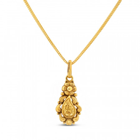 22ct Gold Antique Style Pendant