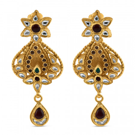 22ct Gold Drop Earrings