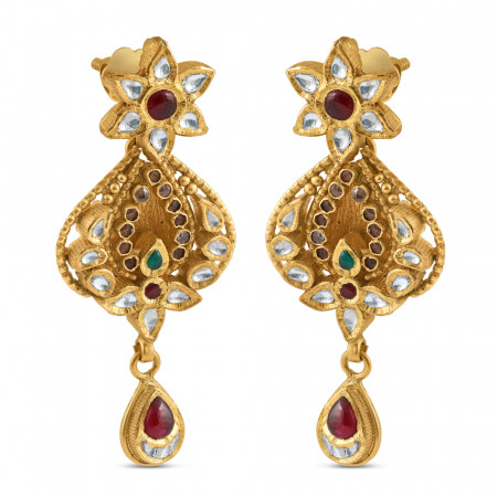 22ct Gold Drop Earrings