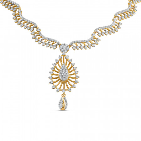 22ct Indian Gold Choker Necklace