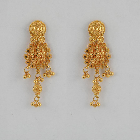 22ct Gold Earring For Wedding