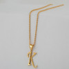 22ct Gold Captivating K Pendant