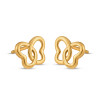 22ct Gold Butterfly Earring