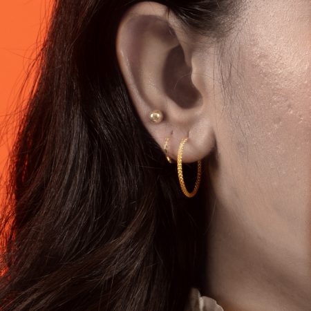 Yellow Gold Hoop Earrings Yellow Gold Hoop Earrings