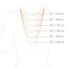 22ct Gold | Box Chain | 16 Inches | 0.8mm Thick