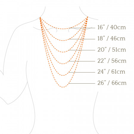 22ct Gold | Box Chain | 16 Inches | 0.8mm Thick