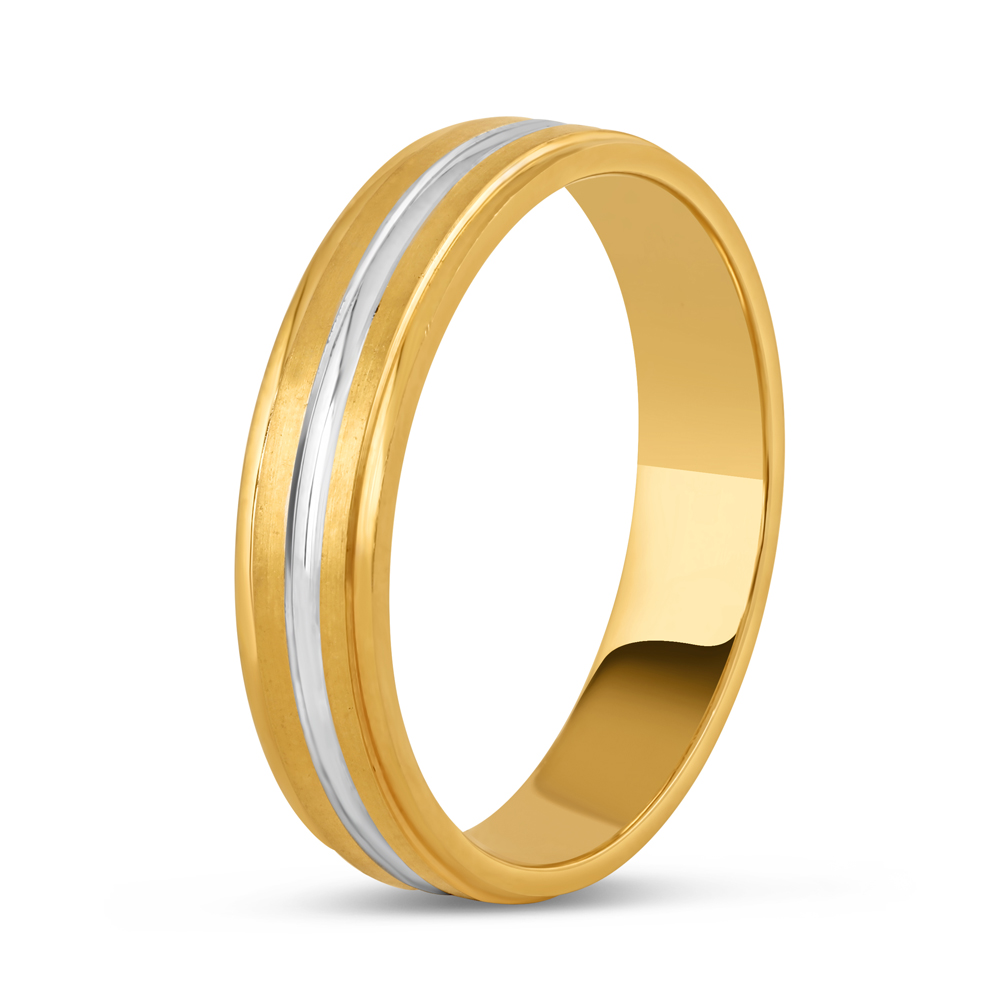 Simple Band Gold Ring For Men