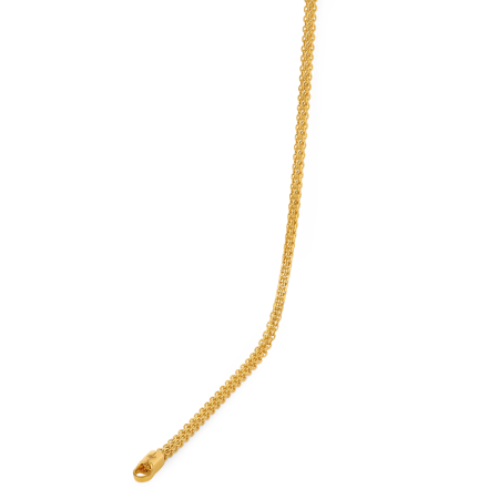 22ct Gold | Flat Chain | 18 Inches | 1.3mm Thick 22ct Gold | Flat Chain | 18 Inches | 1.3mm Thick