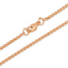 18ct Rose Gold | Spiga Chain | 18 Inches