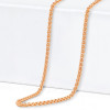 18ct Rose Gold | Spiga Chain | 18 Inches