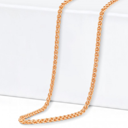 Rose gold spiga chain outlet