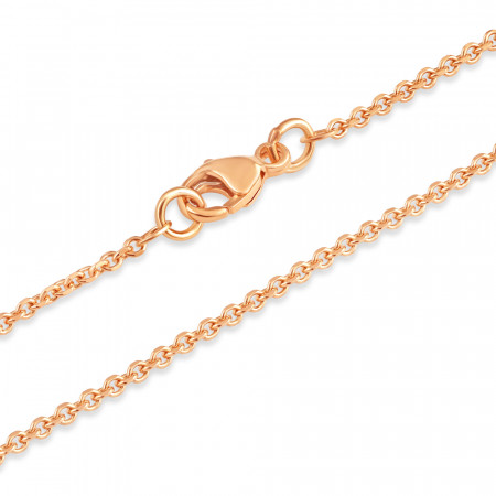 18ct Rose Gold | Link Chain | 16 Inches | 1mm