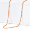 18ct Rose Gold | Link Chain | 16 Inches | 1mm