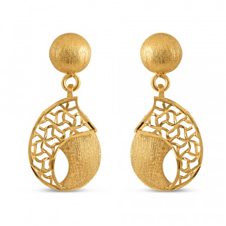 22ct Gold Drop Earrings Everyday