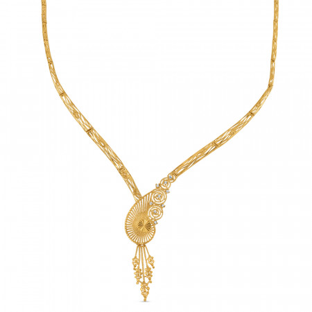 22 Carat Gold Choker Necklace