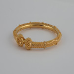 22kt Real Gold Ornate Kada | Jali Collection | 2.4 | Heavyweight 22kt Real Gold Ornate Kada | Jali Collection | 2.4 | Heavyweight