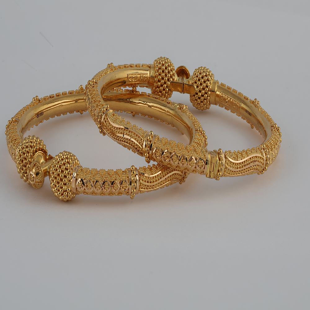 Real Gold Bridal Kada Online PureJewels UK