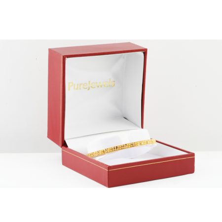 Gold Bangle in 22ct | Jali Collection | 2.5