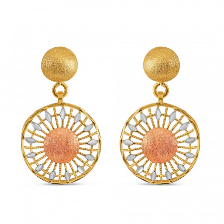 22ct Gold Earrings | Rose Gold Finish