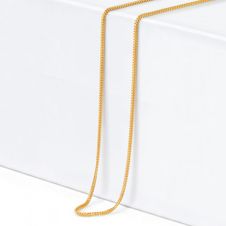 22ct Gold Foxtail Chain | 18 Inches