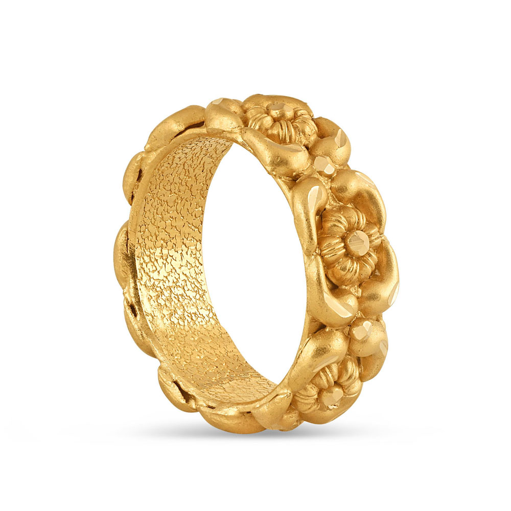 22ct Gold Antike Damen Ringe | Größe O | Rosetten Kollektion