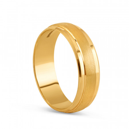 22 Carat Gold Wedding Band | Size P