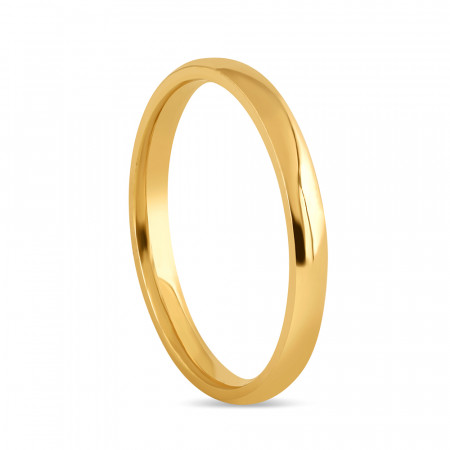 22ct Gold Wedding Band For Ladies | Size M