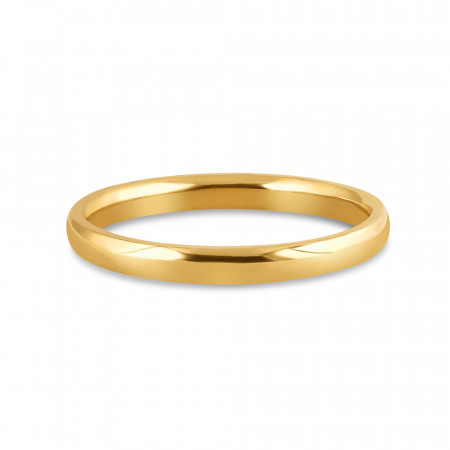 22ct Gold Wedding Band For Ladies | Size M