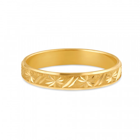 22ct Gold Wedding Band For Ladies | Size K