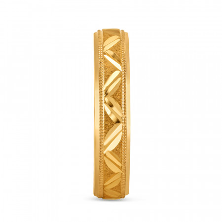 22ct Gold Wedding Band For Women | Size P